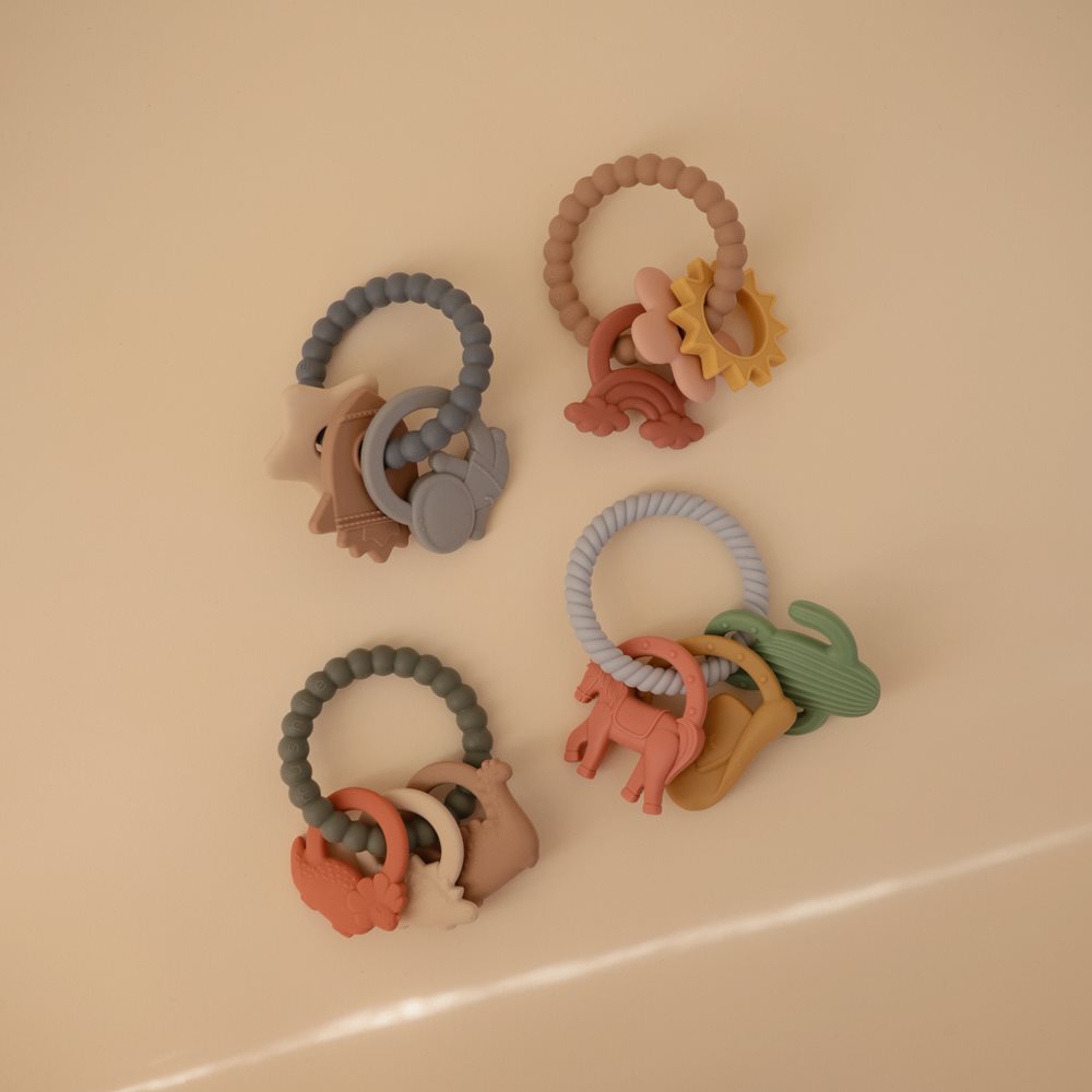 Mushie Chewer — zobu masāžas gredzens (Space)