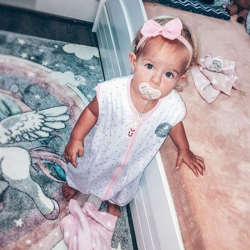 Natulino LITTLE WALKERS trīsslāņu bērnu guļammaiss Animals Navy & White