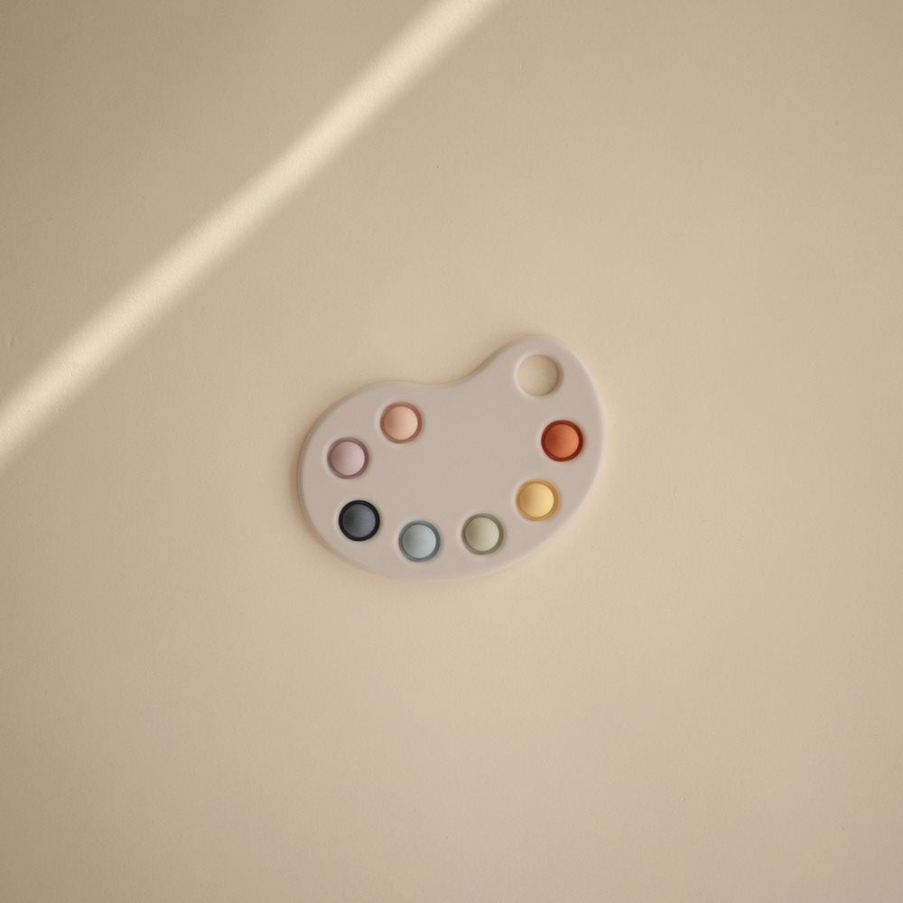 Mushie pop it rotaļlieta Paint Palette Multi