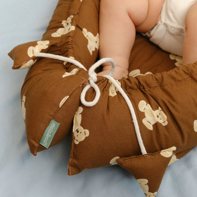 Molis&Co kūdikio lizdelis Teddy Mocca