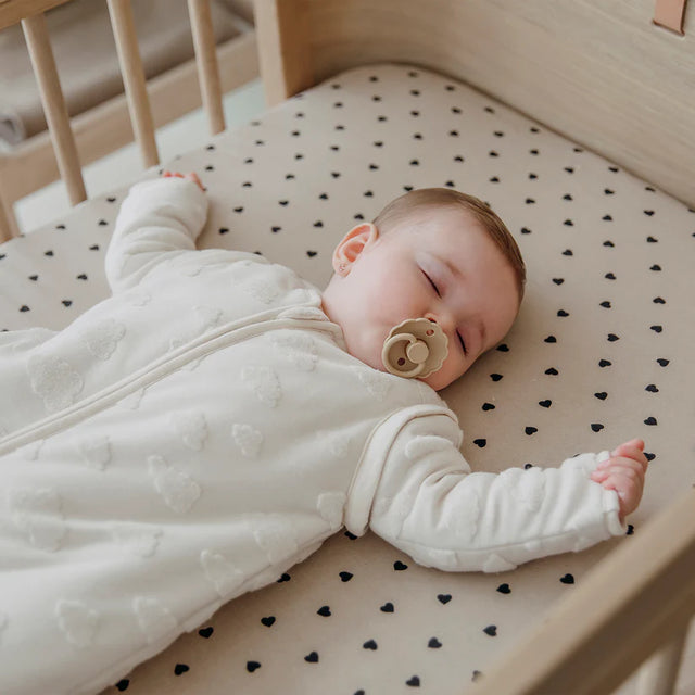 Meyco Baby kūdikio miegmaišis su nusegamomis rankovėmis Clouds Natural, TOG 3.0