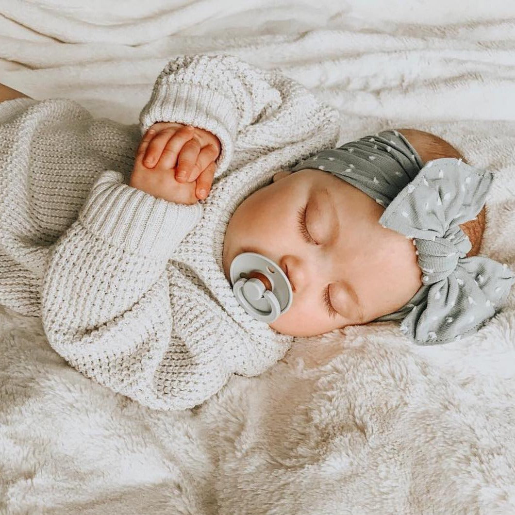 BIBS čiulptukų rinkinys 1 dydis (0 - 6 mėn.) Iron / Baby Blue (4852200669266)