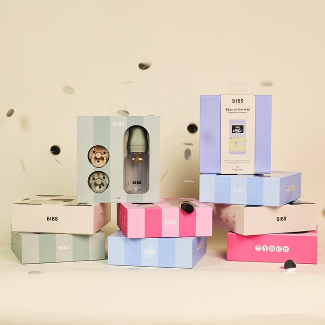 BIBS knupīša komplekts 2. izmērs (6 - 18 mēneši) Sky Blue / Baby Blue