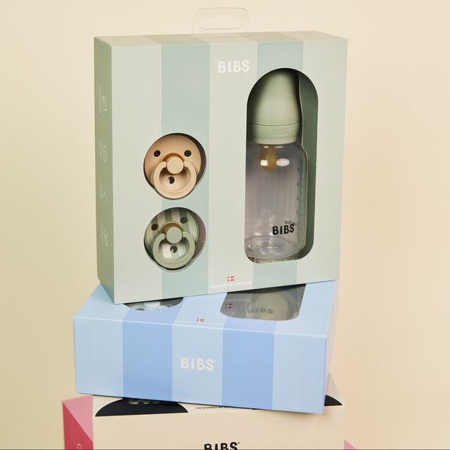 BIBS knupīša komplekts 2. izmērs (6 - 18 mēneši) Sky Blue / Baby Blue
