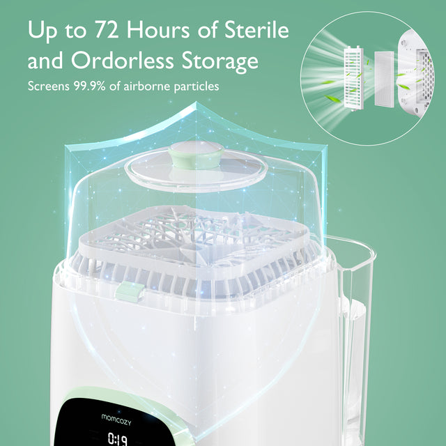 Baby Brezza SuperFast Sterilizer Dryer pudeļu sterilizatora žāvētājs