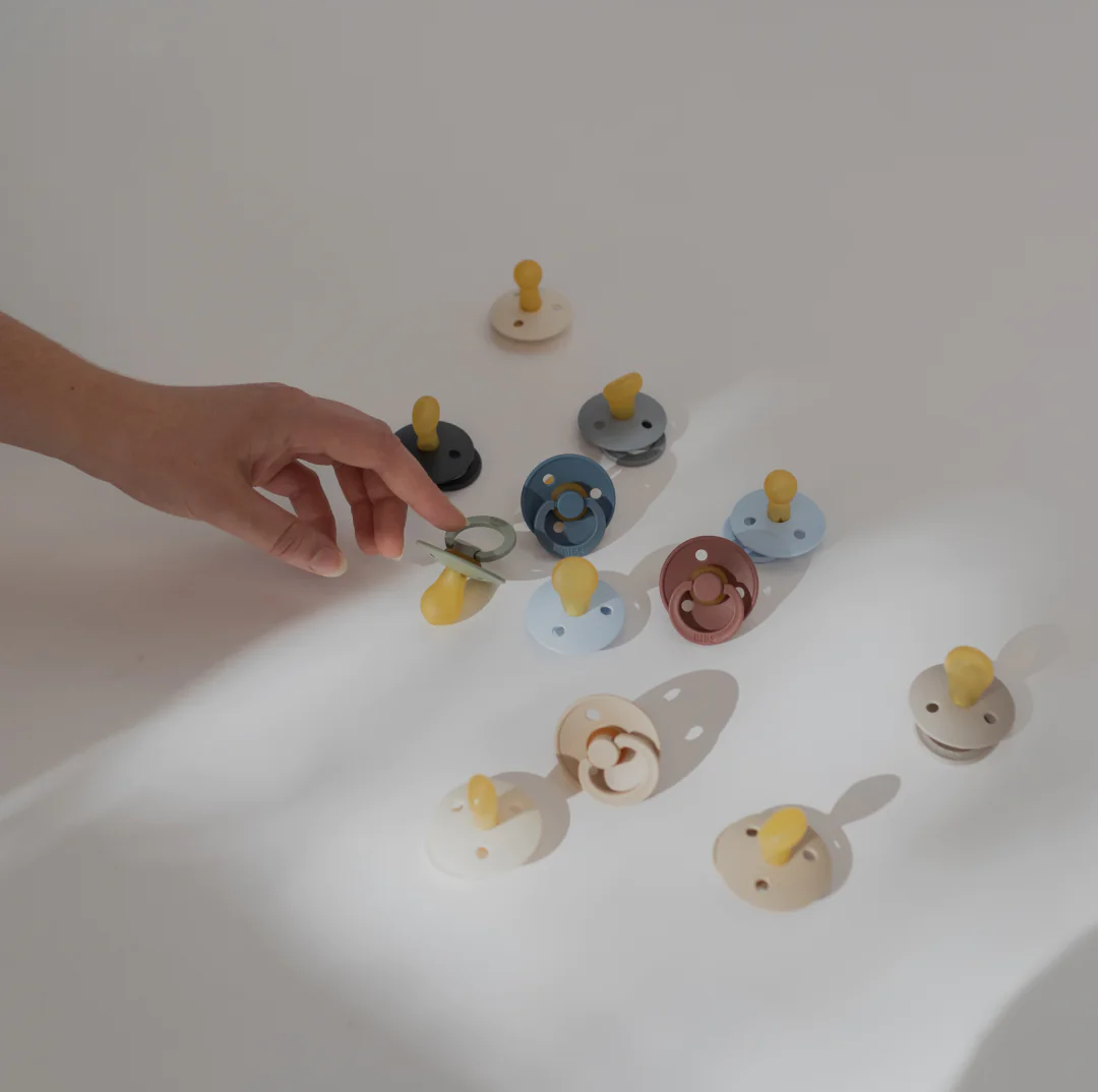 BIBS knupīša komplekts 1. izmērs (0 - 6 mēneši) Anatomical Island Sea / Forest Lake