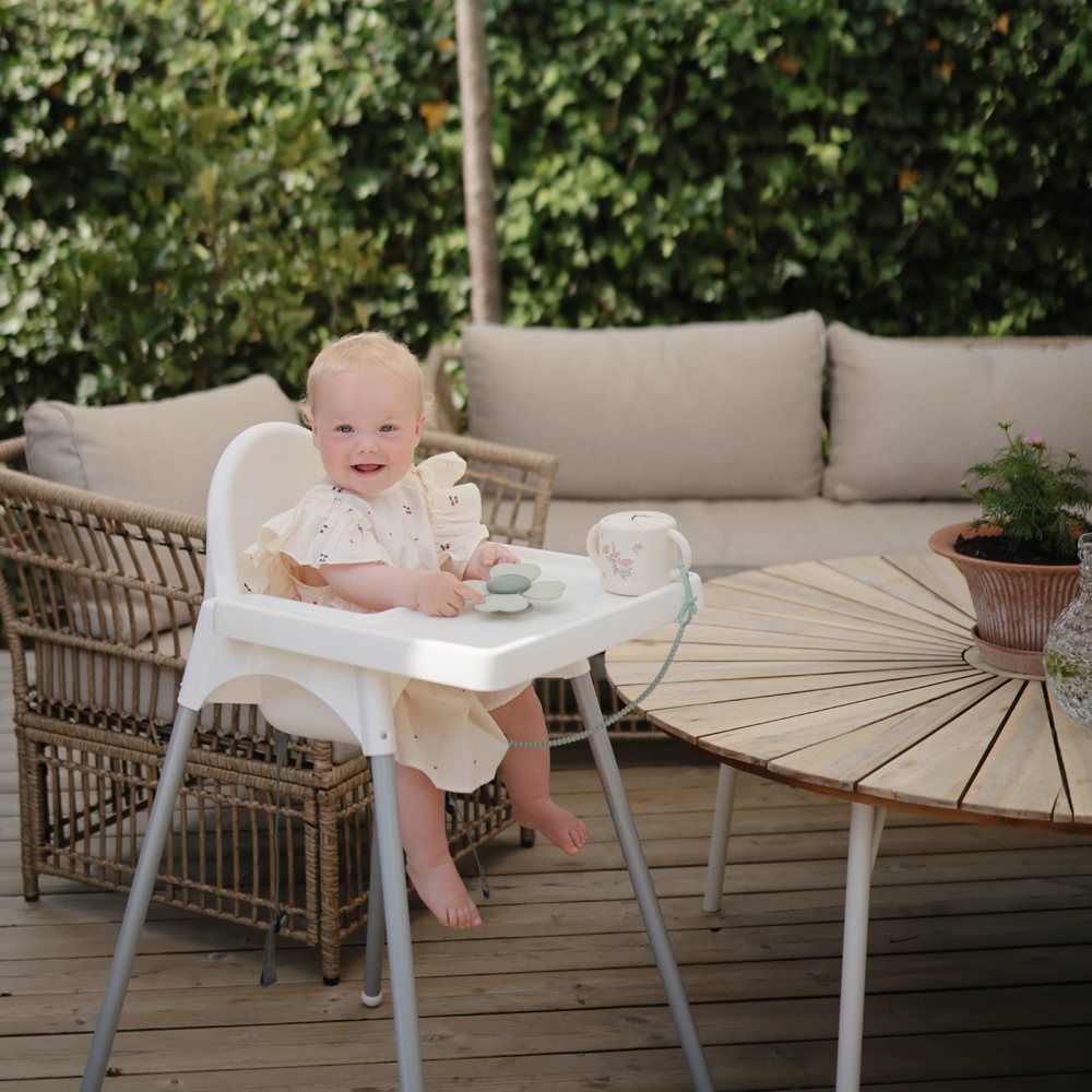 Mushie uzkodu burciņa (Kembridžas zila)