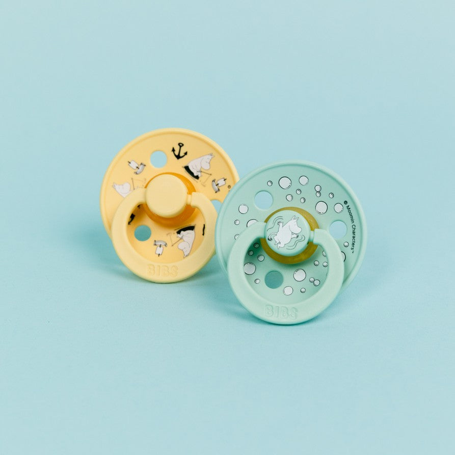 BIBS knupīša komplekts 2. izmērs (6 - 18 mēneši) Sky Blue / Baby Blue