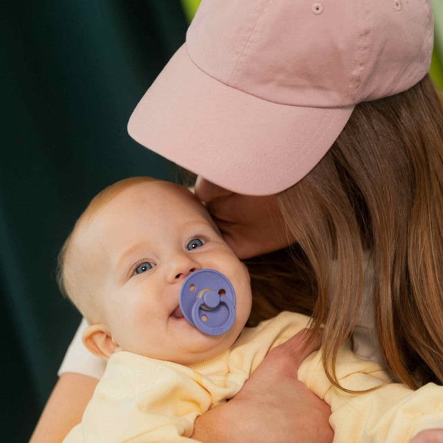 BIBS knupīša komplekts 2.izm (6 - 18 mēn) Bubblegum / Peri