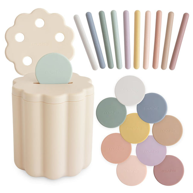 Mushie monētu un caurulīšu šķirošanas komplekts