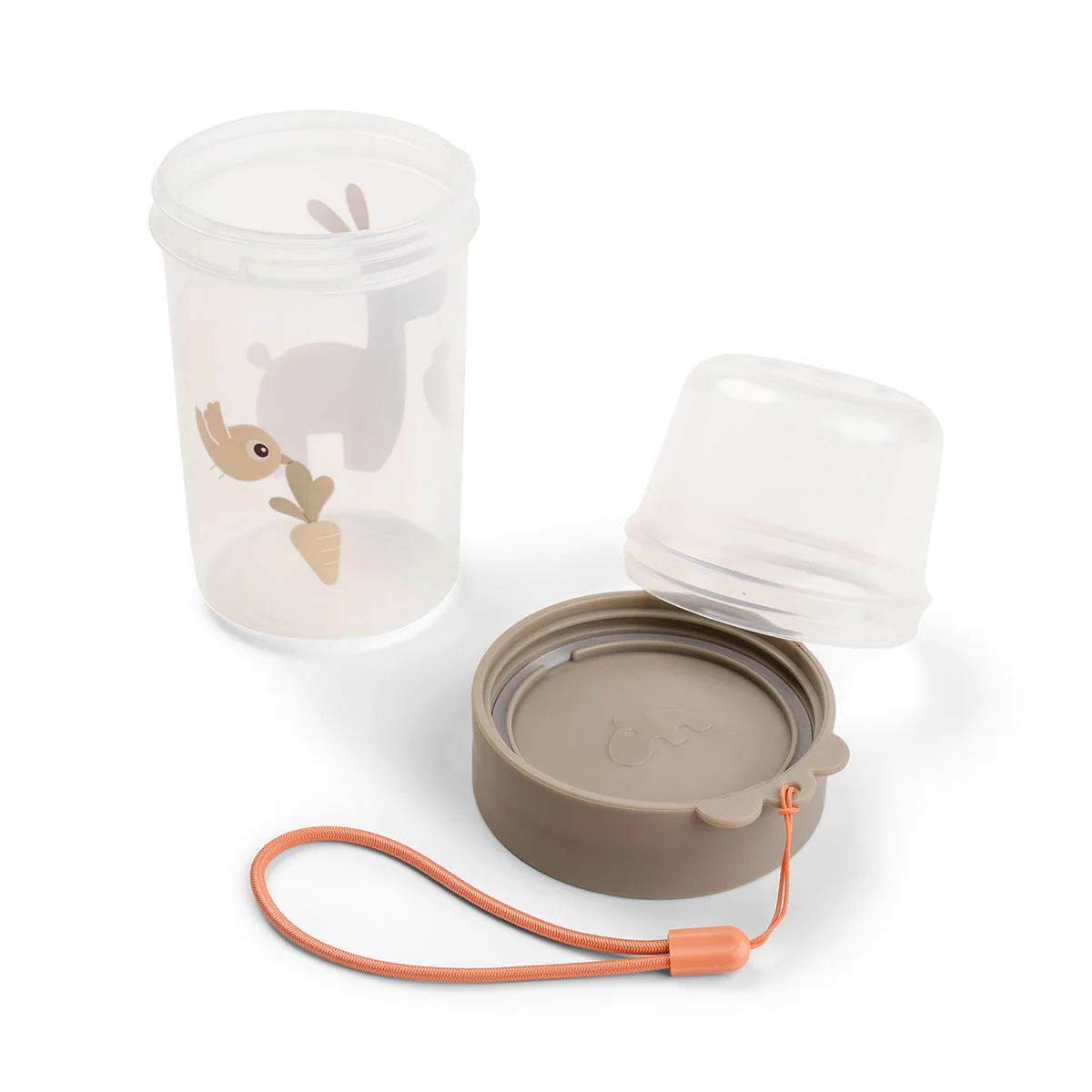 Izgatavojis Deer Reversable Food Storage Container Lalee Sand