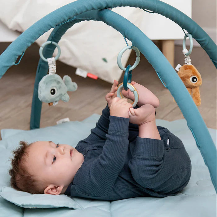 Izgatavoja Brieža treniņu paklājiņš Sea Friends Grey