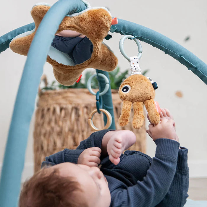 Izgatavoja Brieža treniņu paklājiņš Sea Friends Grey