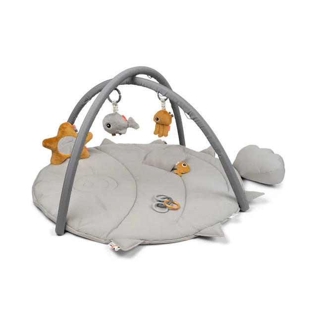 Izgatavoja Brieža treniņu paklājiņš Sea Friends Grey