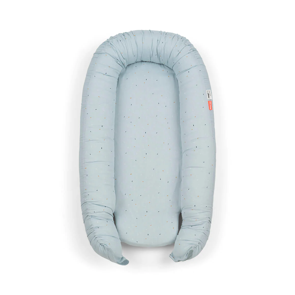 Izgatavoja Brieža mazuļa ligzda (jaundzimušā gulta) Mājīga ligzda Konfeti zila