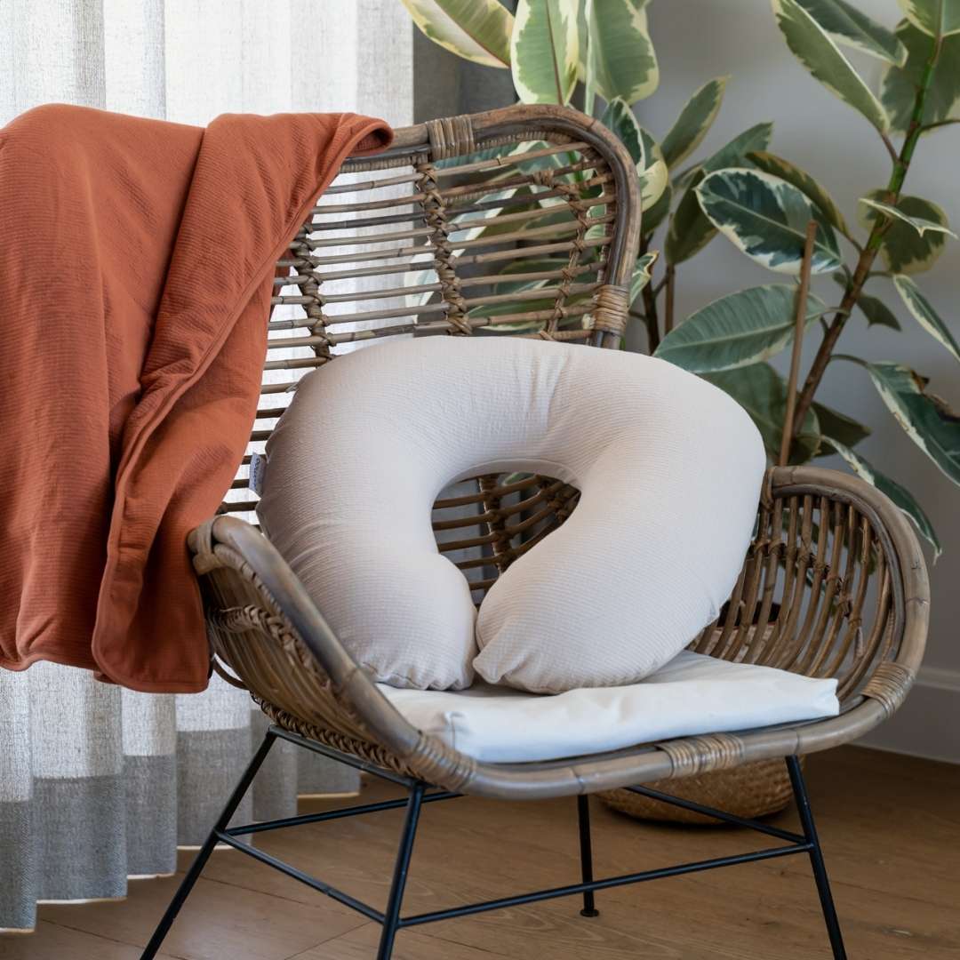 Doomoo Softy barošanas spilvens Tetra Jersey Sand