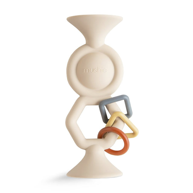 Mushie izglītojošo rotaļlietu krūzes tornis — retro krāsas (retro)