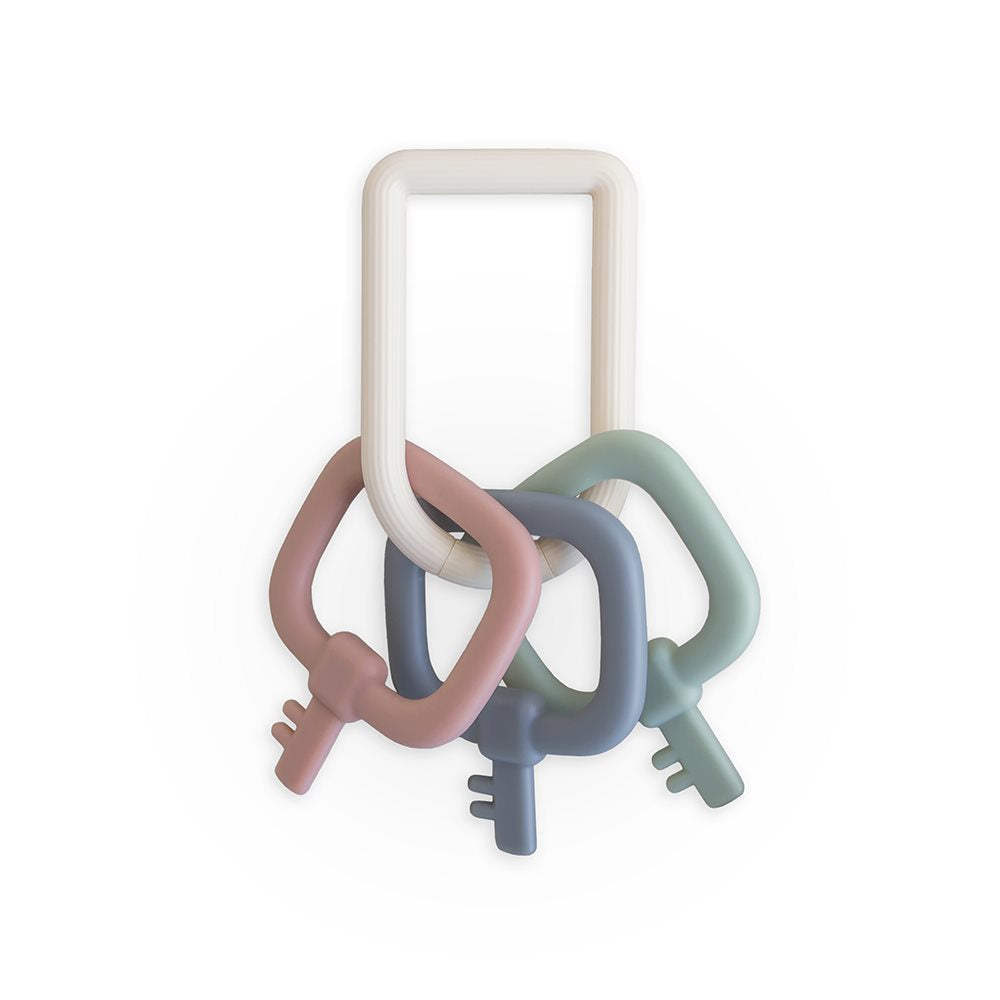 Mushie Chewer — zobu masāžas gredzens (daba)