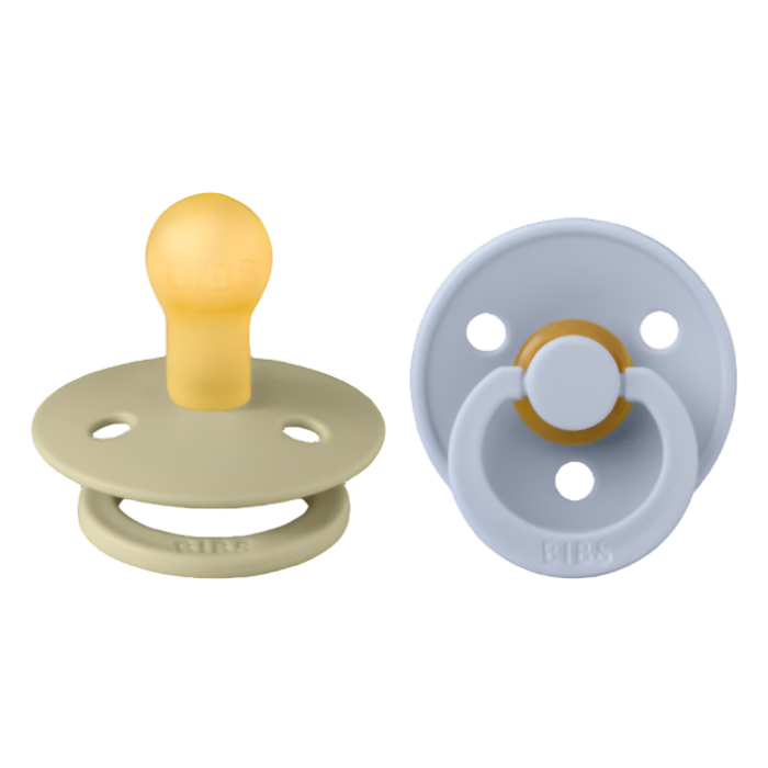 BIBS knupīšu komplekts 2. izmērs (6 - 18 mēn.) Khaki / Dusty blue