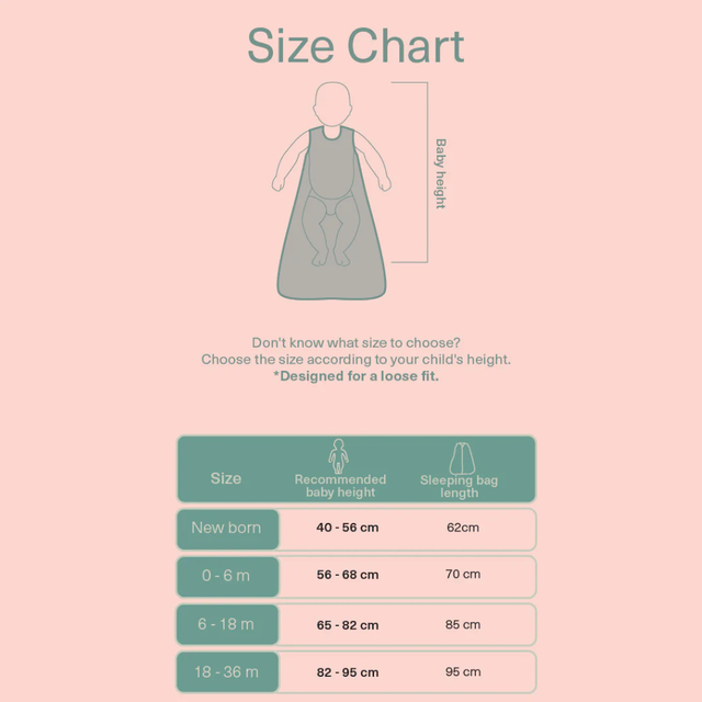 Molis&Co zīdaiņu guļammaiss TOG 1 Blue Lily