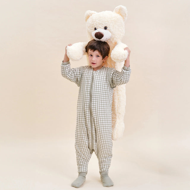 Molis&Co pižama - miegmaišis su rankovėmis, kojytėmis ir atverčiamomis kojinėmis TOG 2.5 Mint Tea