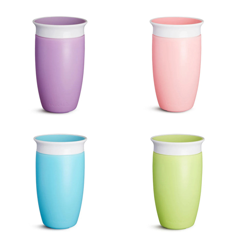 Munchkin mācību krūze - dzērājs Miracle 360 grādi (daudz krāsu)