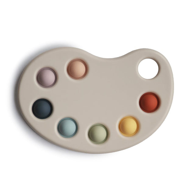 Mushie pop it rotaļlieta Paint Palette Multi
