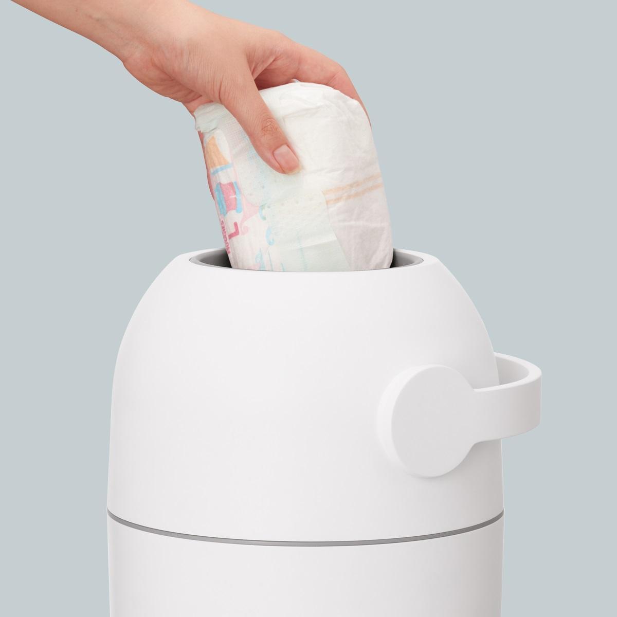 Autiņbiksīšu konteiners Magic (Majestic modelis, krāsa Balta)