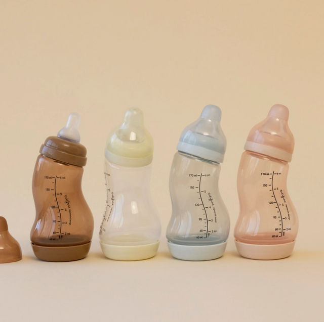 Difrax S-veida koliku pudelīte 170 ml (dažādas krāsas)