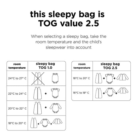 Done by Deer guļammaiss mazulim Tog 2.5 (zils)