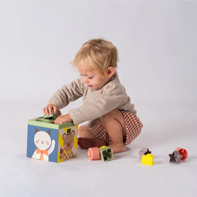 Taf Toys abpusēja mīksta grāmata mazuļiem "Pasaka"