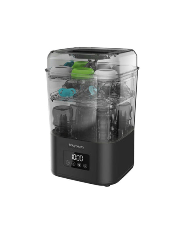 Baby Brezza itin greitas 10 MIN. sterilizatorius-džiovintuvas SUPERQUICK, balck