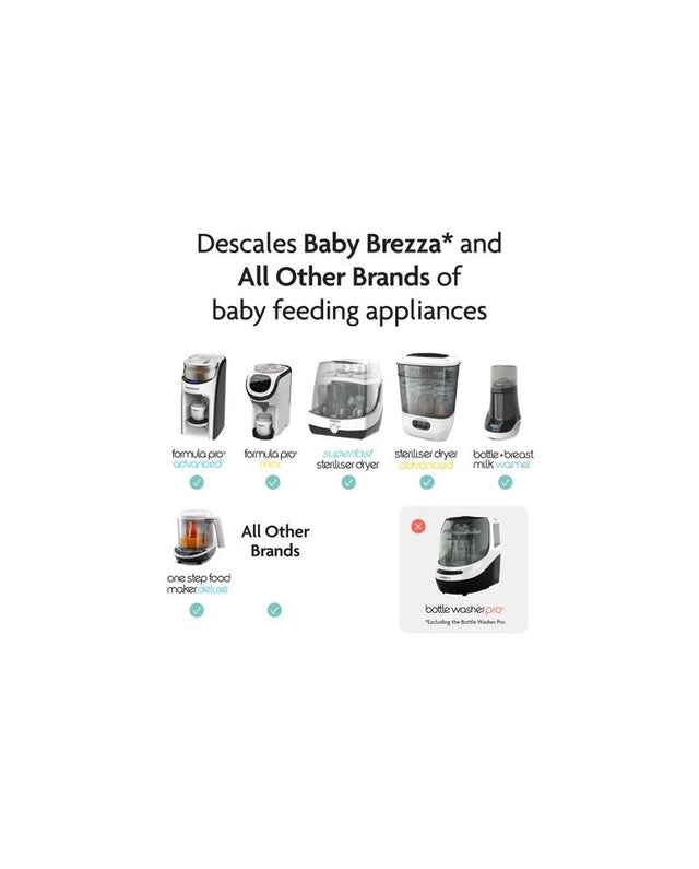 Baby Brezza universalios nukalkinimo tabletės, 24 vnt.
