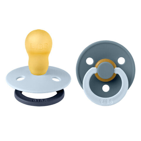 BIBS knupīša komplekts 2. izmērs (6 - 18 mēneši) Sky Blue / Baby Blue