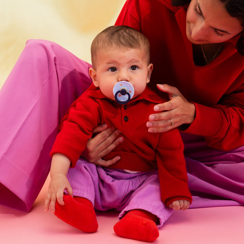 BIBS knupīša komplekts 2. izmērs (6 - 18 mēneši) Sky Blue / Baby Blue