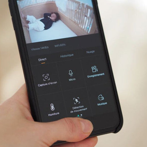 BBLUV Cäm HD video mobilā aukle