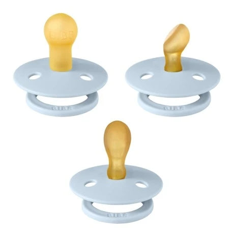 BIBS knupīšu komplekts Color Try-it 3 gab. Vaigu sārtums