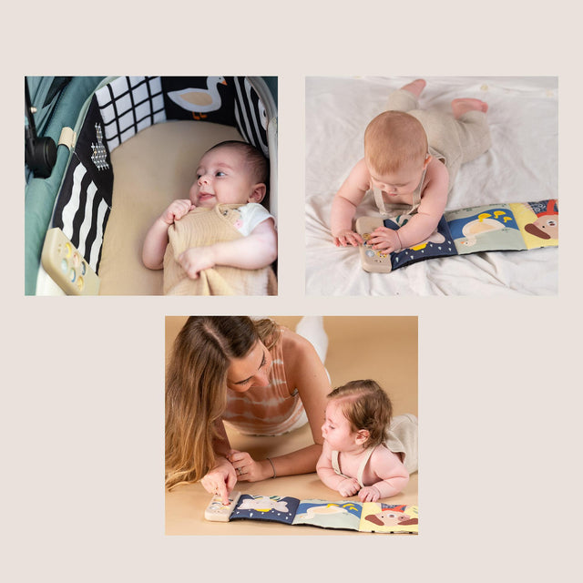 Taf Toys abpusēja mīksta grāmata mazuļiem "Pasaka"