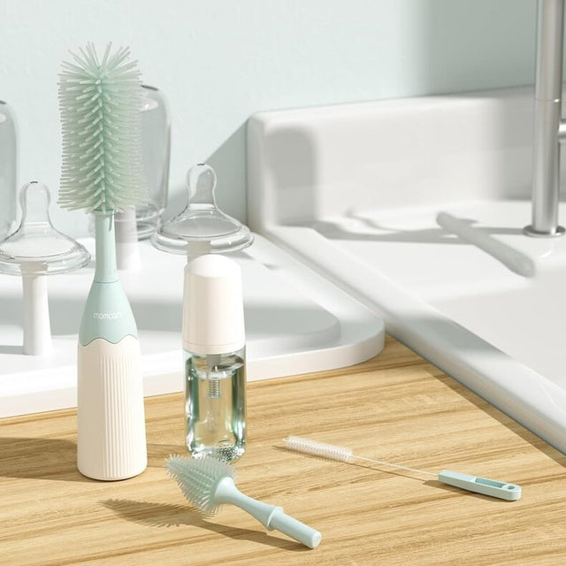 Munchkin suku komplekts pudeļu un glāžu mazgāšanai