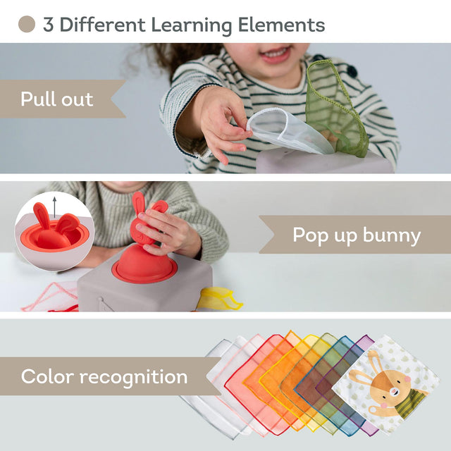 Taf Toys abpusēja mīksta grāmata mazuļiem "Pasaka"