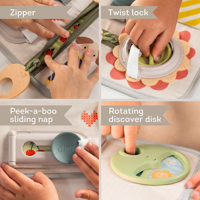 Taf Toys abpusēja mīksta grāmata mazuļiem "Pasaka"