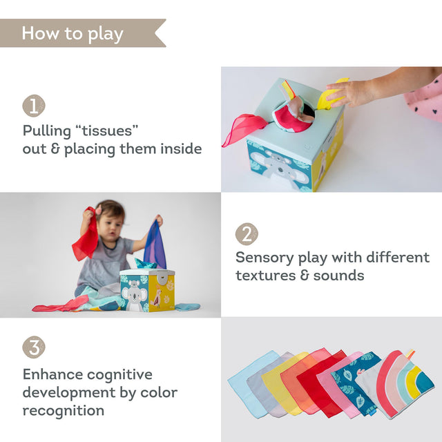 Taf Toys abpusēja mīksta grāmata mazuļiem "Pasaka"