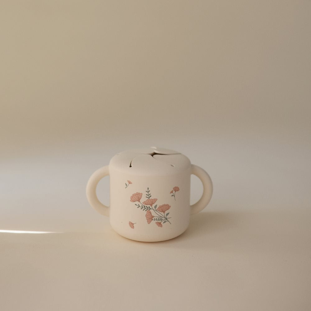 Mushie uzkodu burciņa (Kembridžas zila)