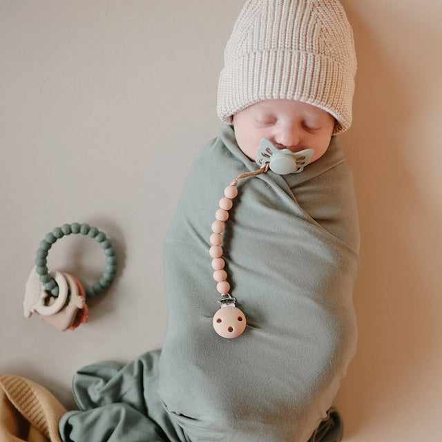 Mushie Chewer — zobu masāžas gredzens (Space)