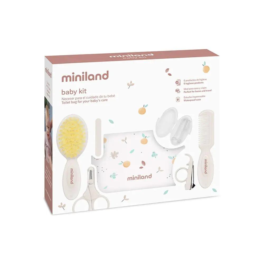 Miniland bērnu aprūpes komplekts Baby Kit Valencia White