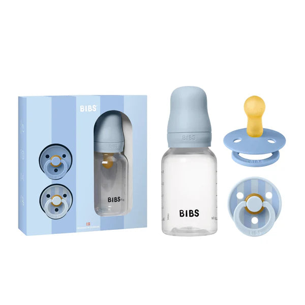 BIBS knupīša komplekts 2. izmērs (6 - 18 mēneši) Sky Blue / Baby Blue