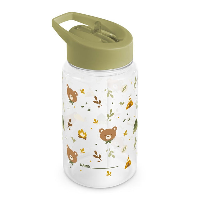 Miniland vaikiška gertuvė su šiaudeliu Kiddie Bottle Explorer, 450 ml