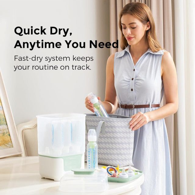 Baby Brezza SuperFast Sterilizer Dryer pudeļu sterilizatora žāvētājs