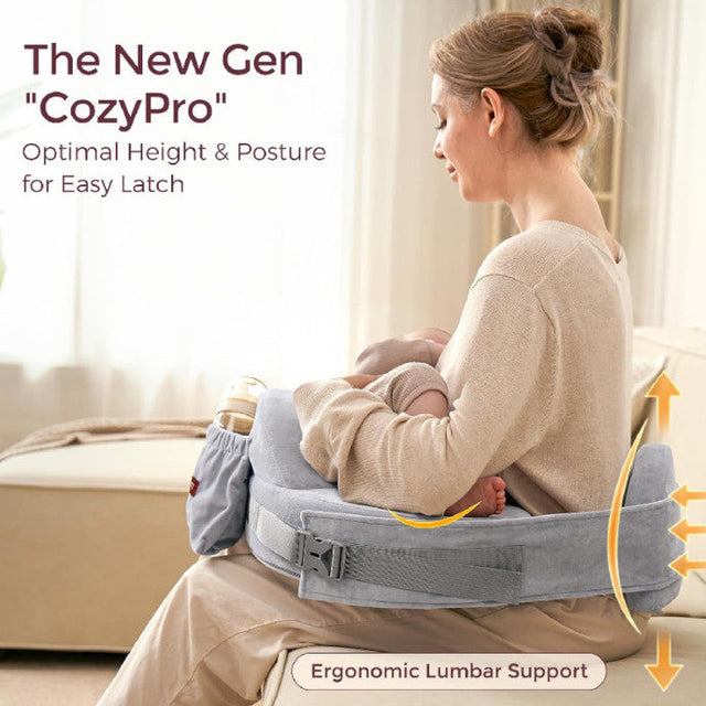 Doomoo Buddy barošanas un grūtniecības spilvens Tetra Jersey Green