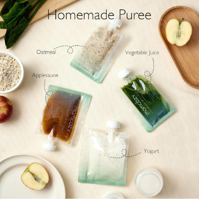 Twistshake vairākkārt lietojams saspiežams trauks biezeņiem (220 ml, dažādas krāsas)